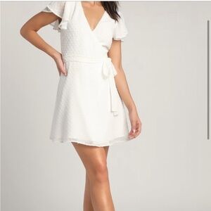 Lulus Swiss dot dress